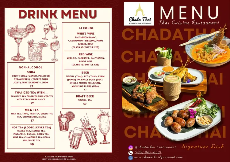 Drink Menu